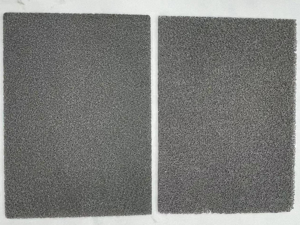 Photocatalyst foam filter