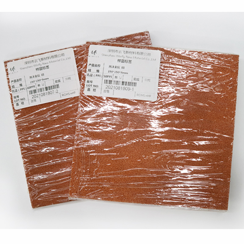 Ultra-thin foam copper (filter)